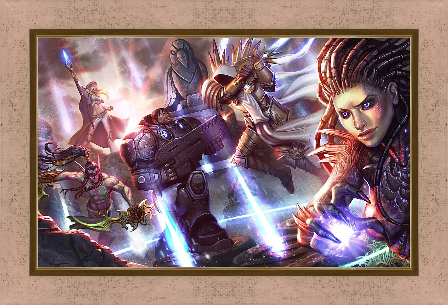 Картина в раме - Heroes Of The Storm
