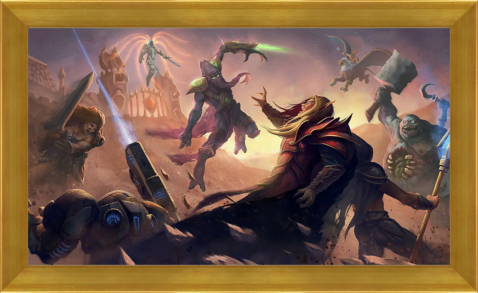 Картина в раме - Heroes Of The Storm
