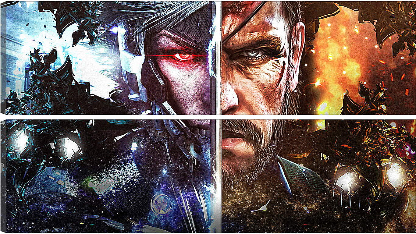 Модульная картина - Metal Gear Rising: Revengeance