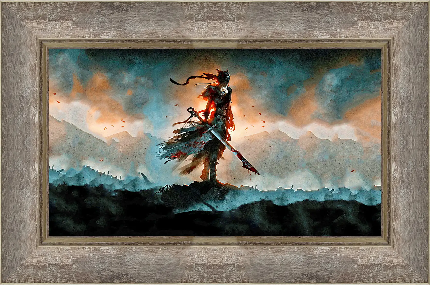Картина в раме - Hellblade
