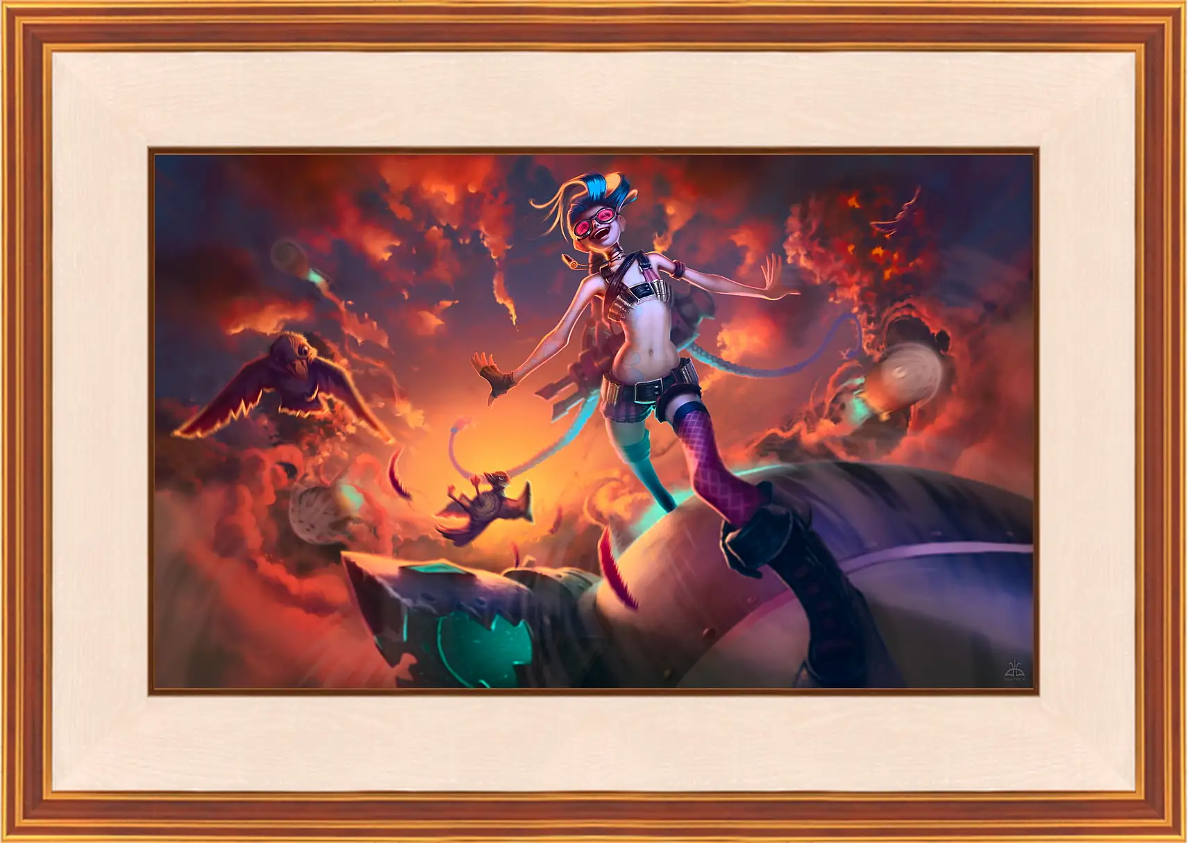 Картина в раме - League Of Legends
