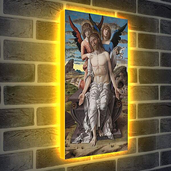Лайтбокс световая панель - Христос — страдающий спаситель. Андреа Мантенья