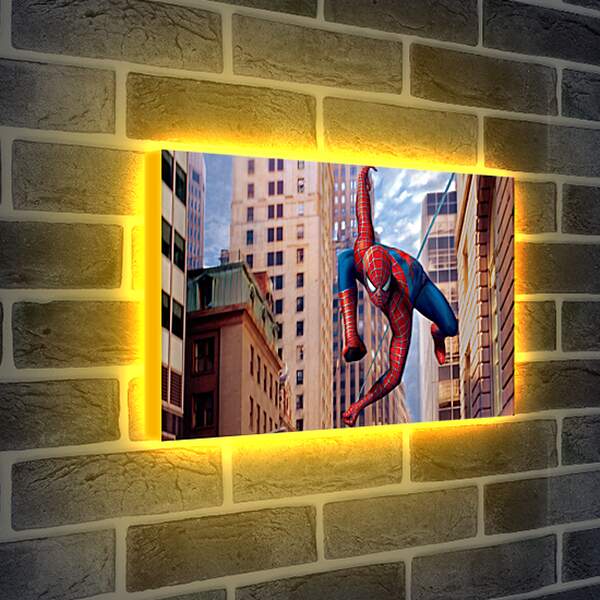 Лайтбокс световая панель - Spider-Man
