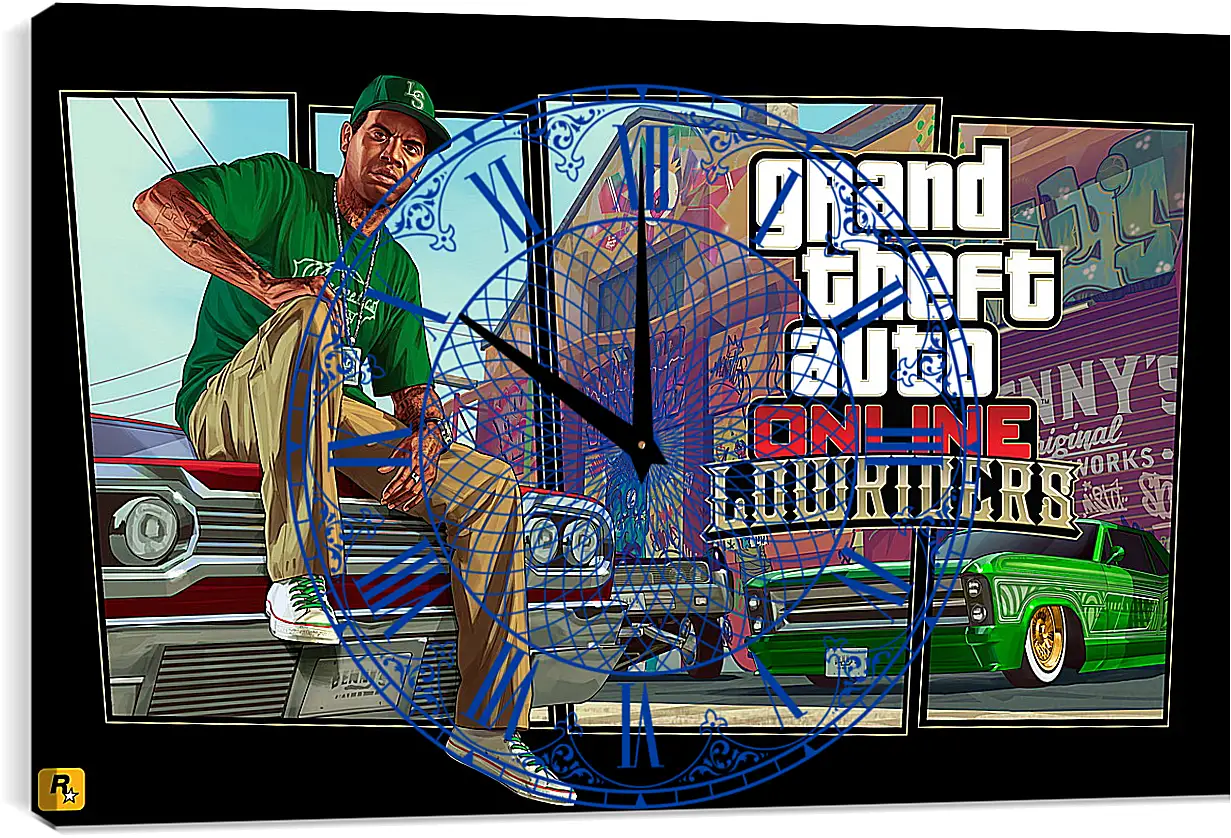 Часы картина - Grand Theft Auto V
