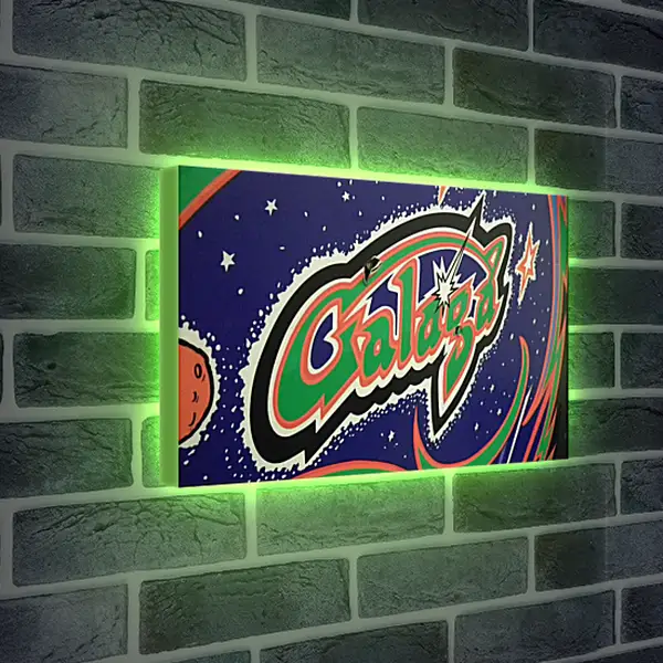 Лайтбокс световая панель - Galaga
