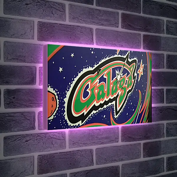 Лайтбокс световая панель - Galaga
