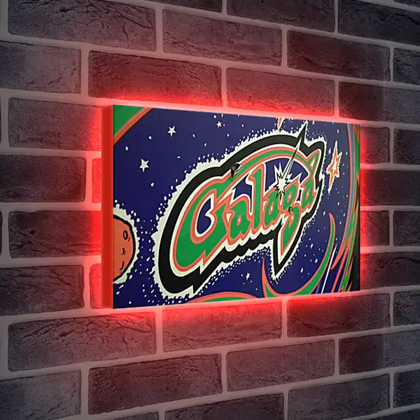 Лайтбокс световая панель - Galaga
