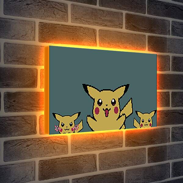 Лайтбокс световая панель - Pokemon
