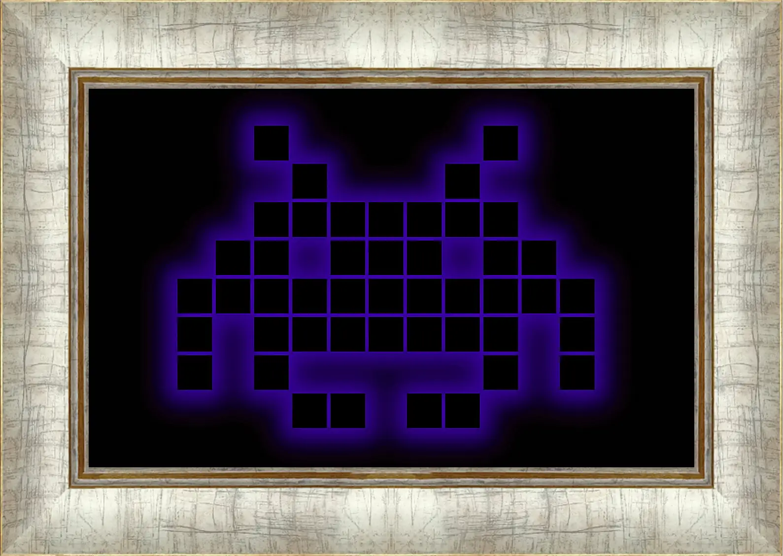 Картина в раме - Space Invaders
