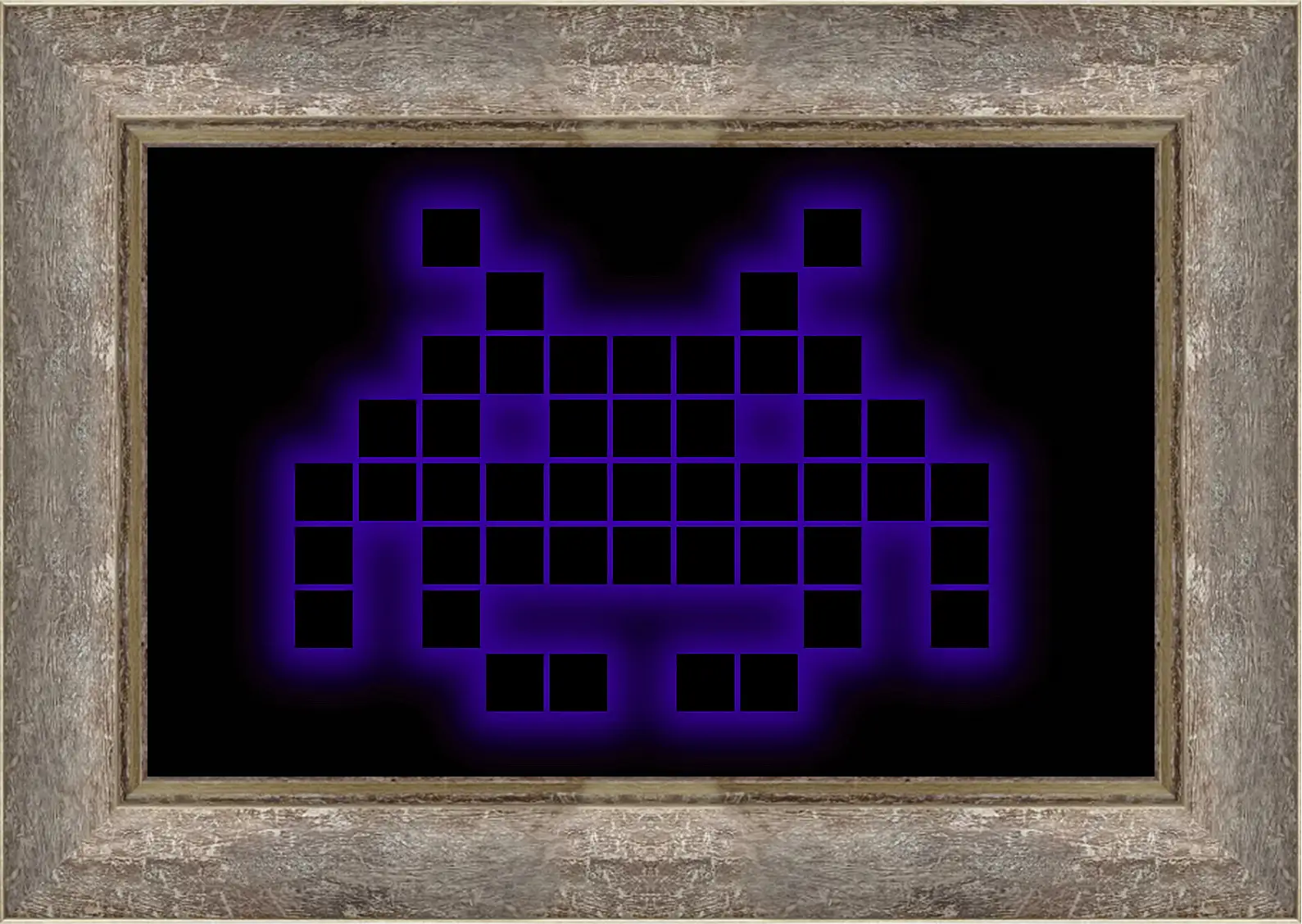 Картина в раме - Space Invaders
