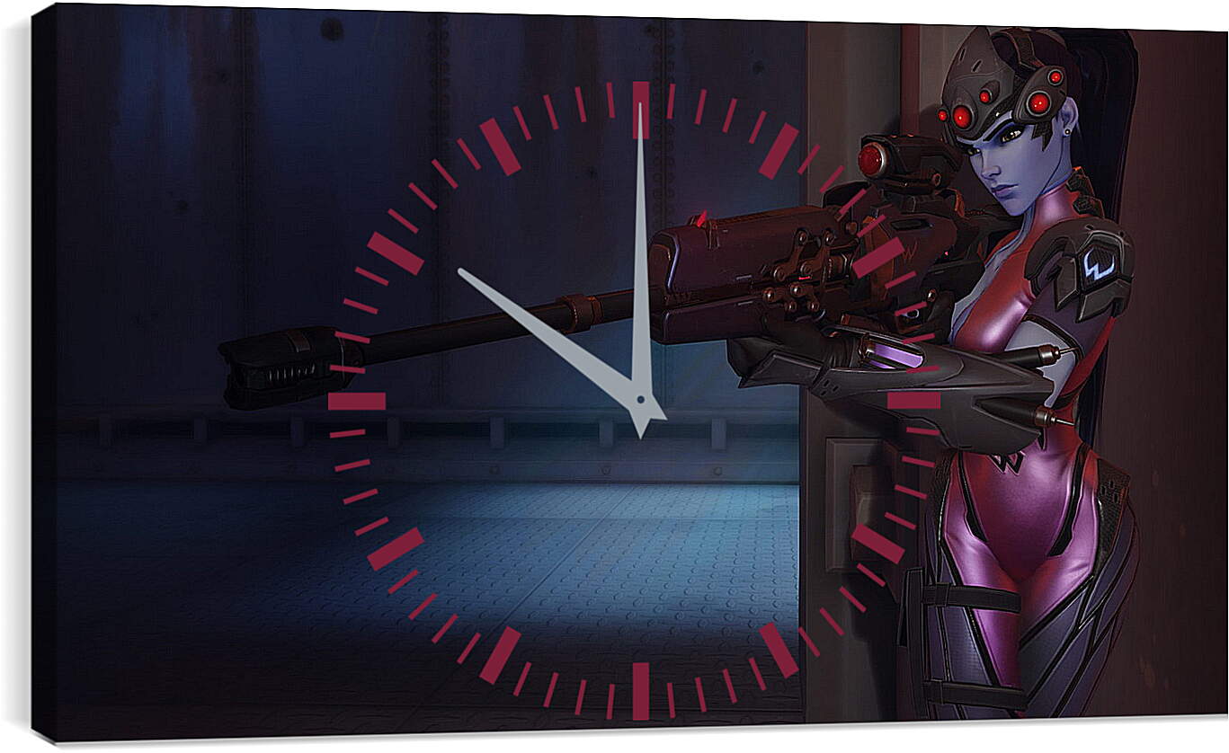 Часы картина - Overwatch
