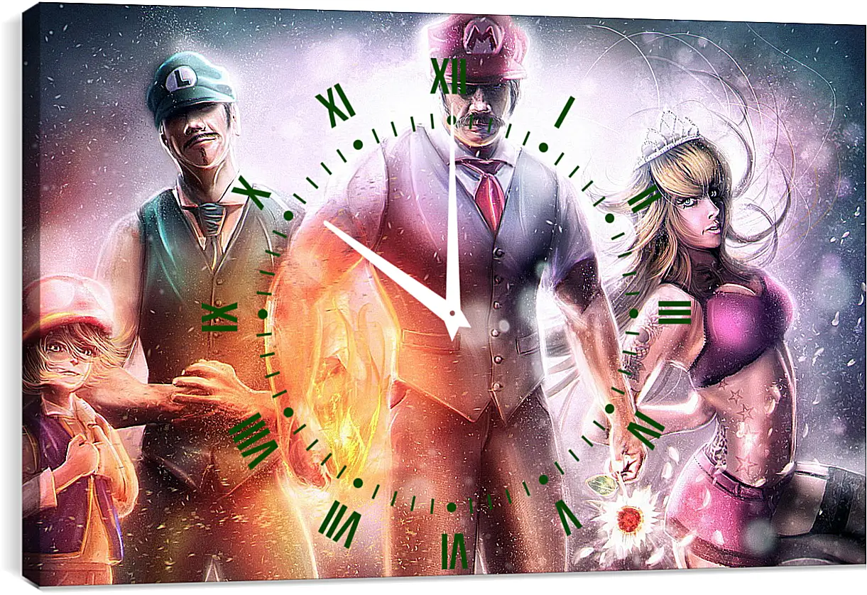Часы картина - Mario
