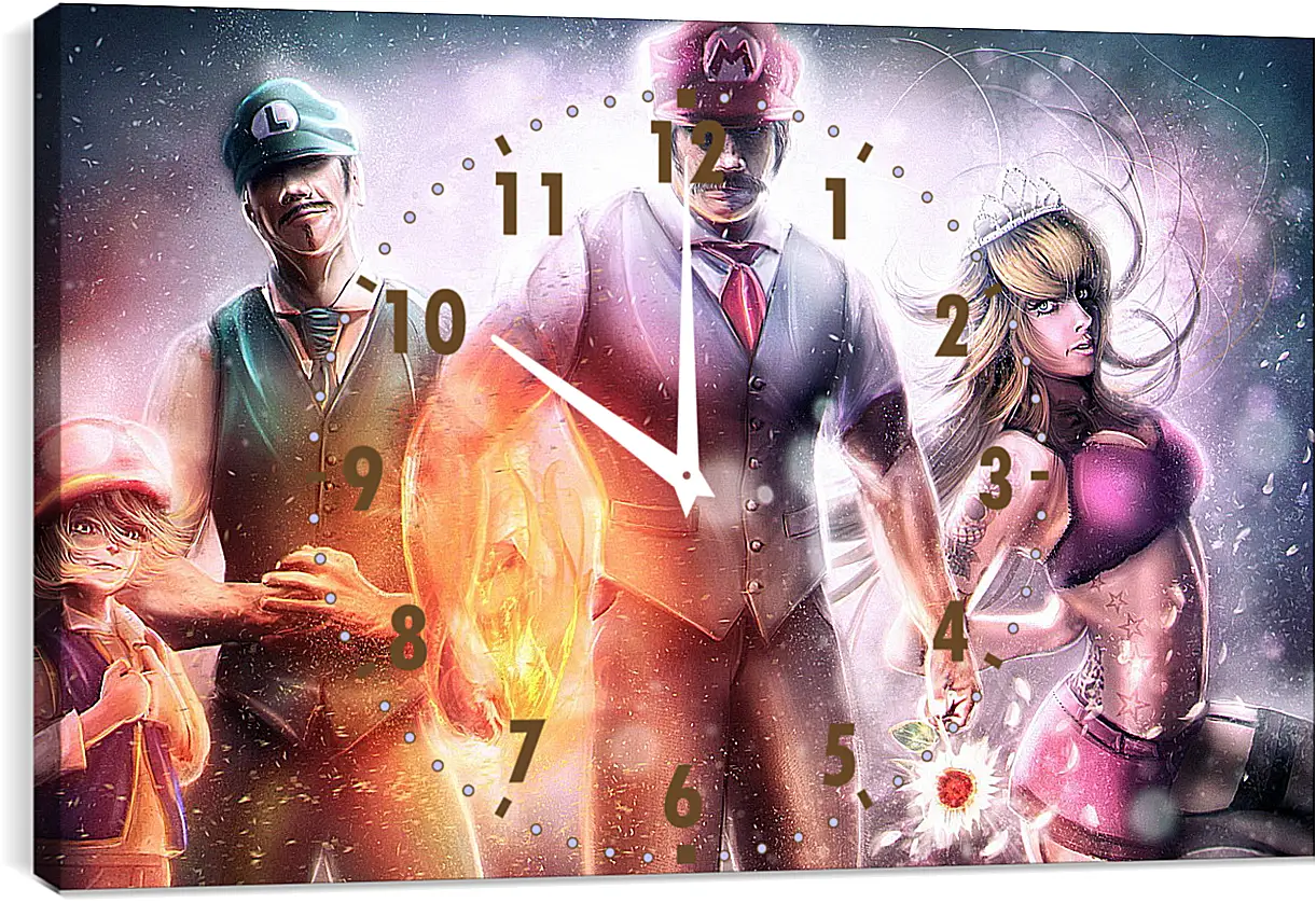 Часы картина - Mario
