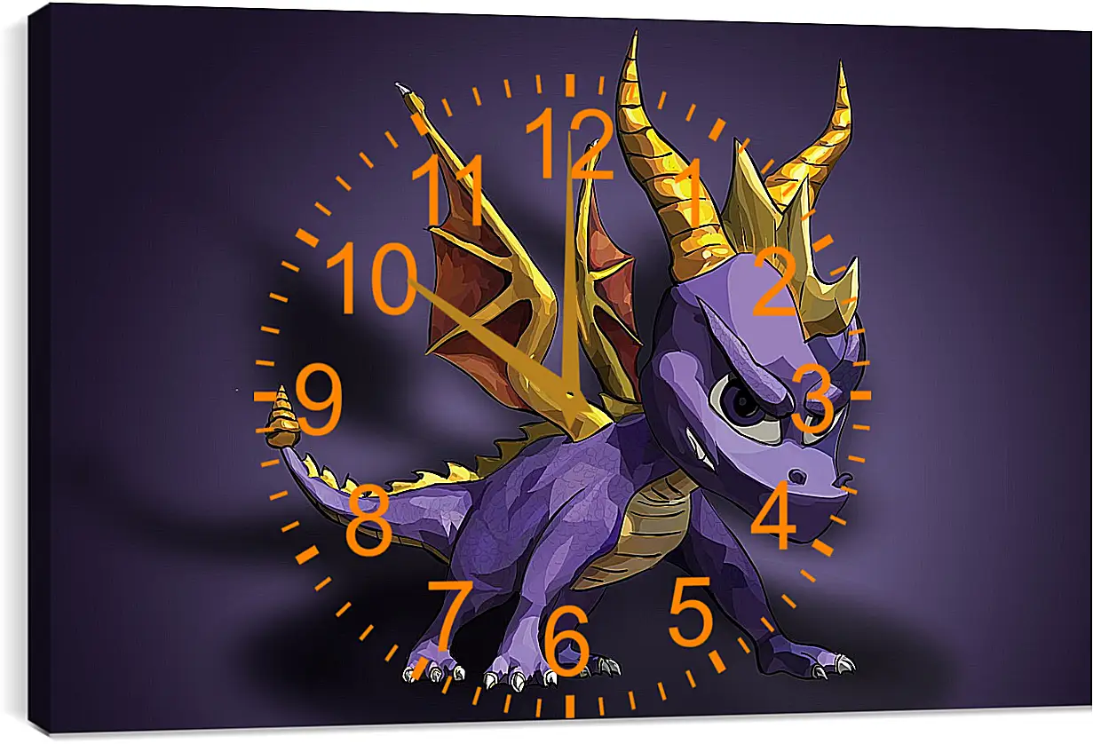 Часы картина - Spyro The Dragon
