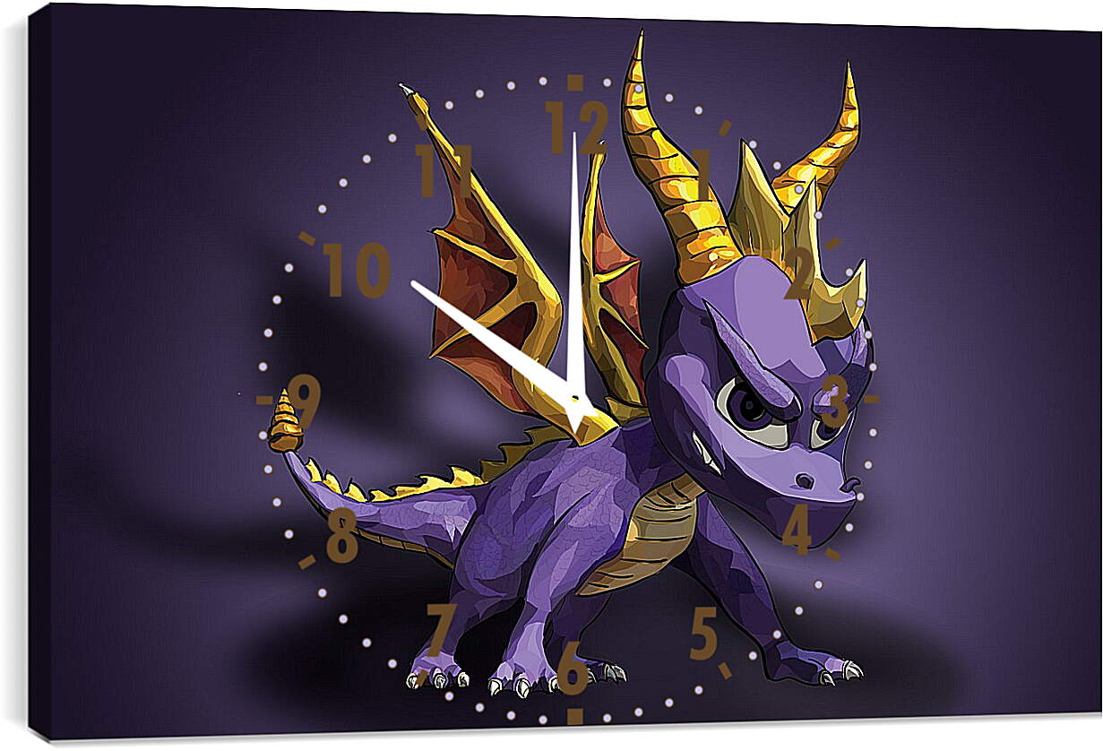 Часы картина - Spyro The Dragon
