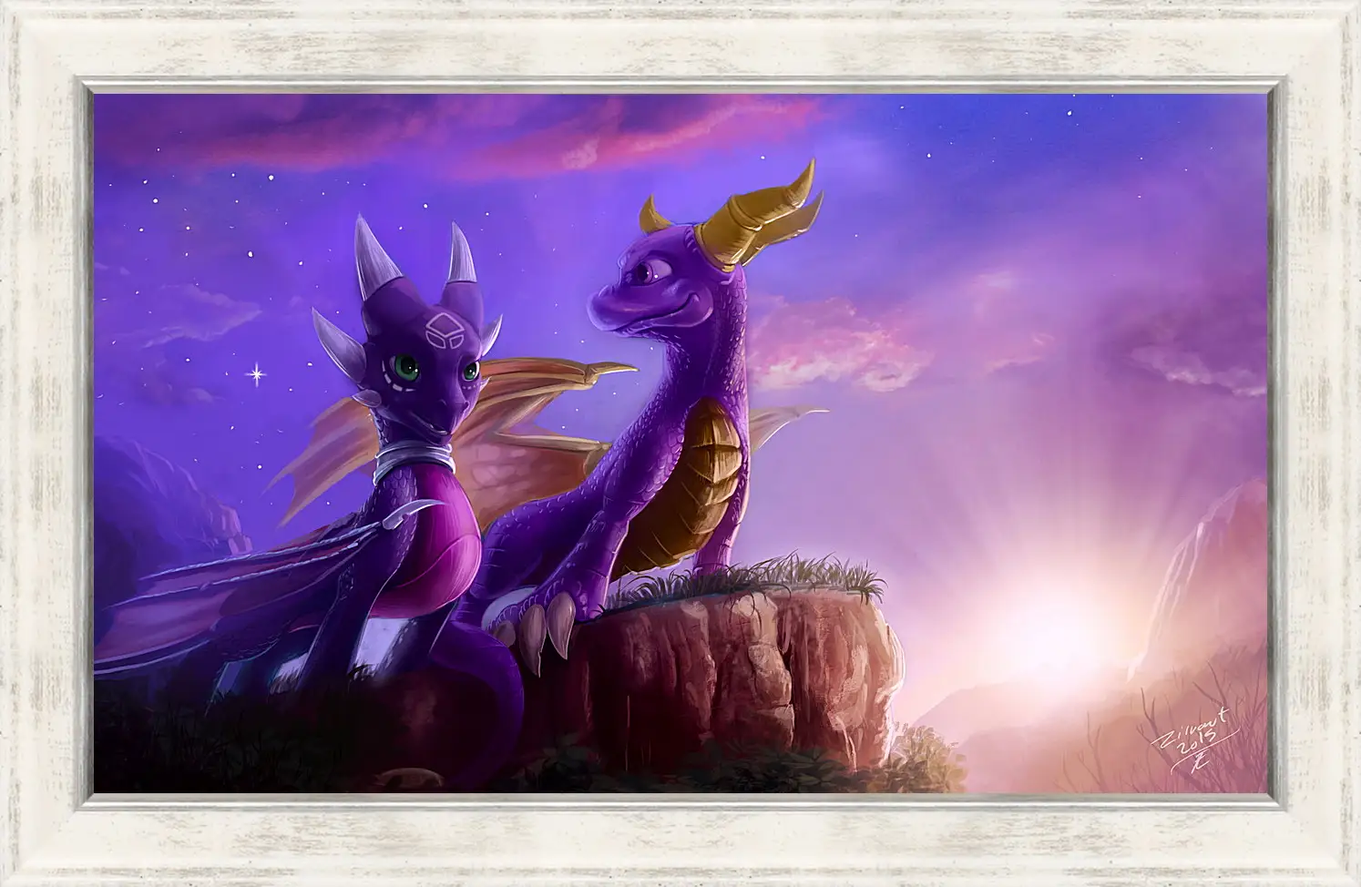 Картина в раме - Spyro The Dragon
