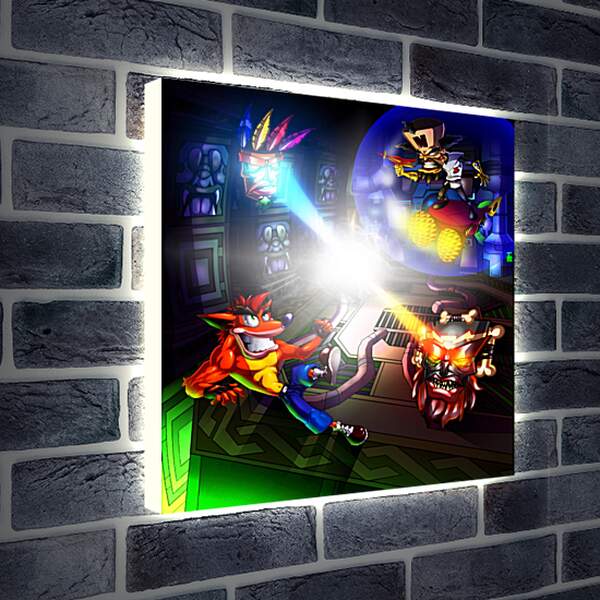 Лайтбокс световая панель - Crash Bandicoot
