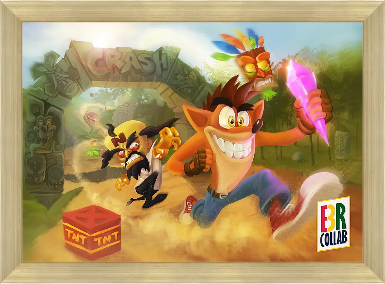 Картина в раме - Crash Bandicoot
