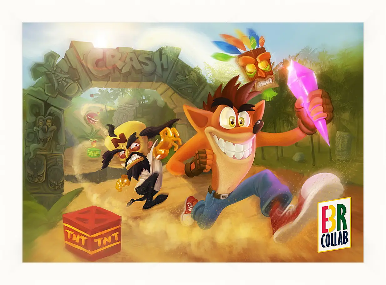 Картина в раме - Crash Bandicoot
