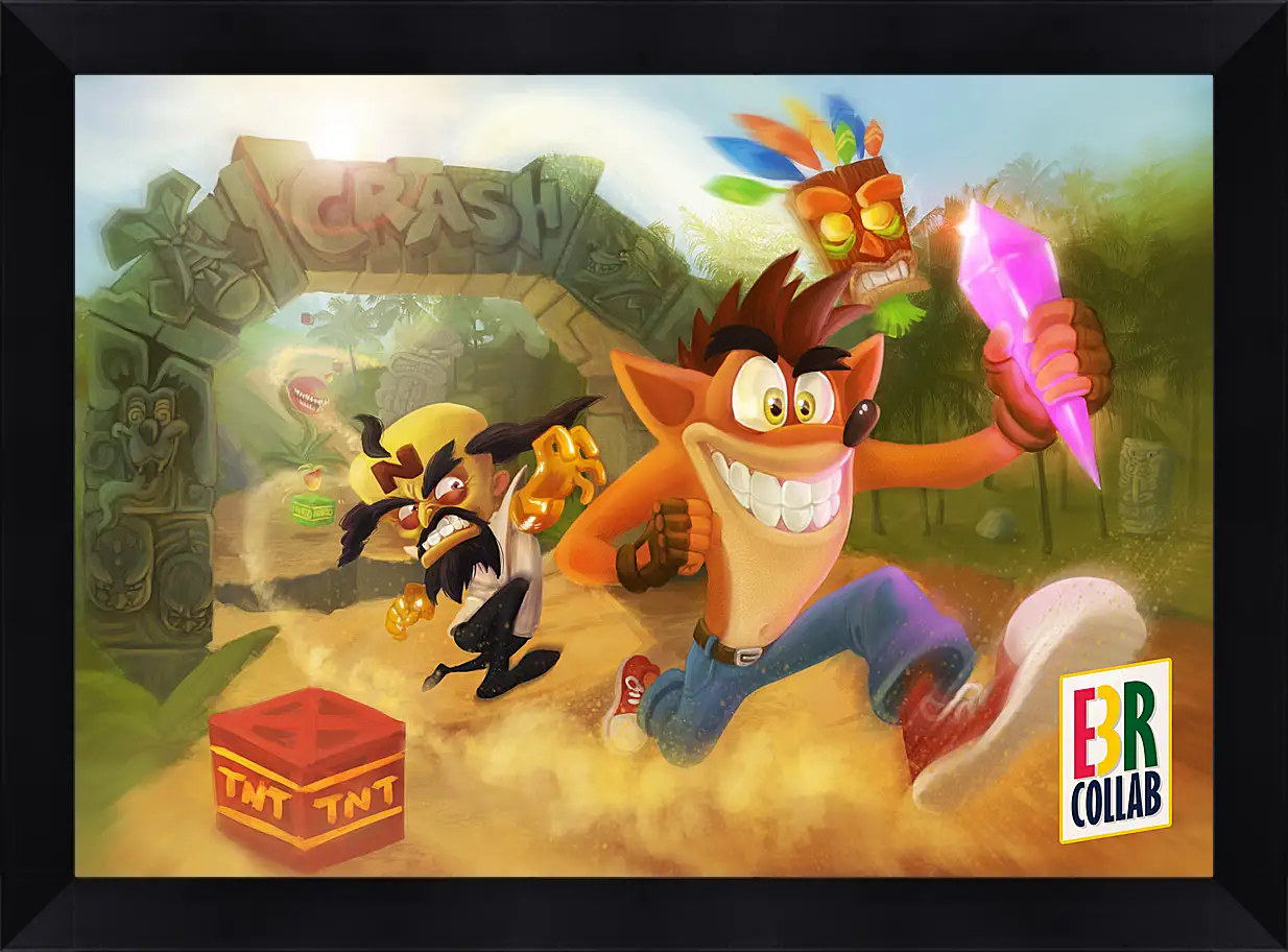 Картина в раме - Crash Bandicoot
