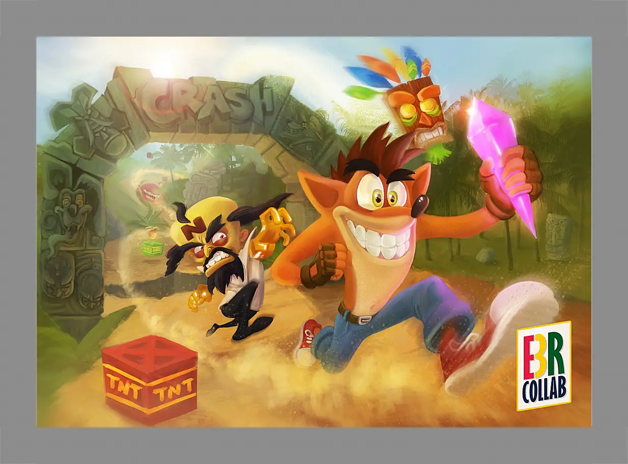 Картина в раме - Crash Bandicoot
