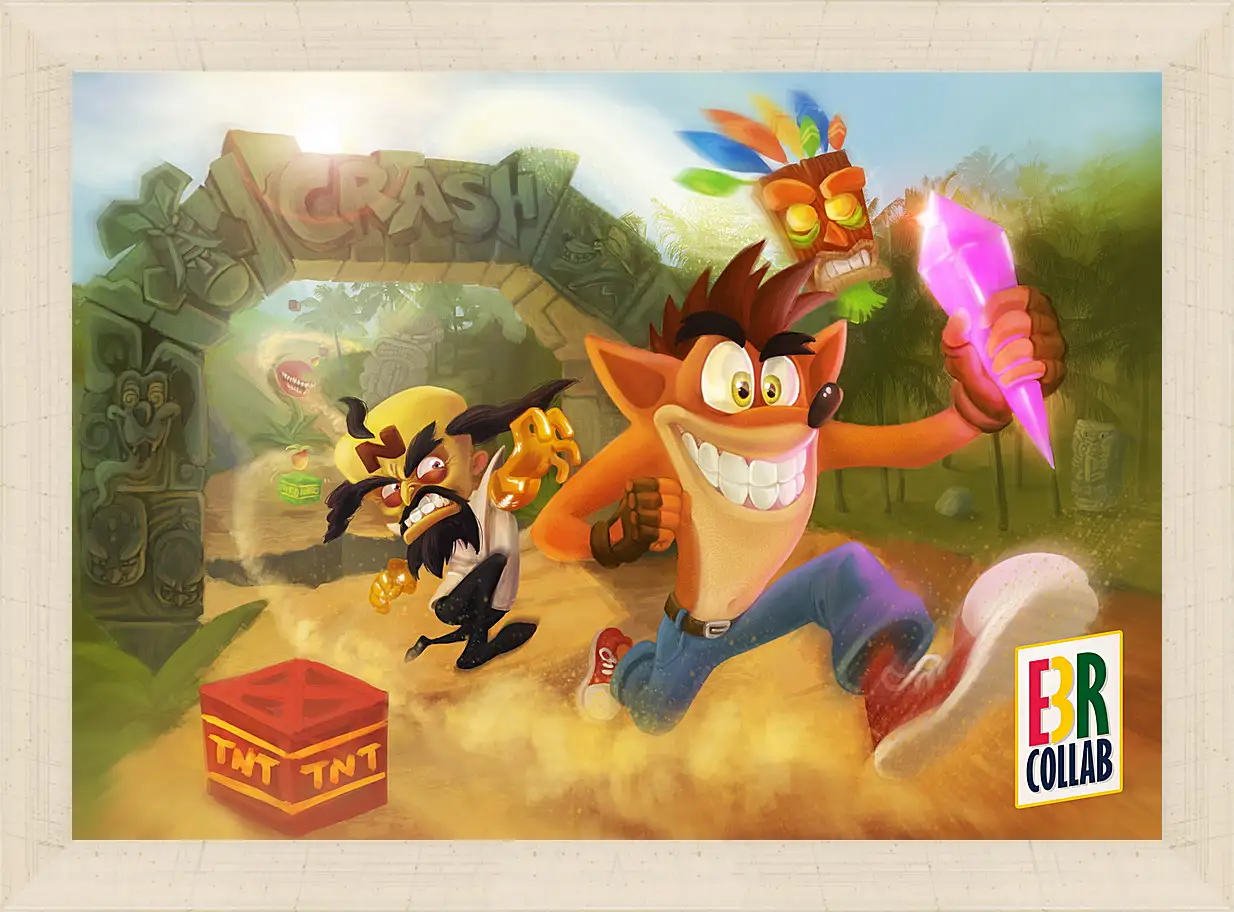 Картина в раме - Crash Bandicoot
