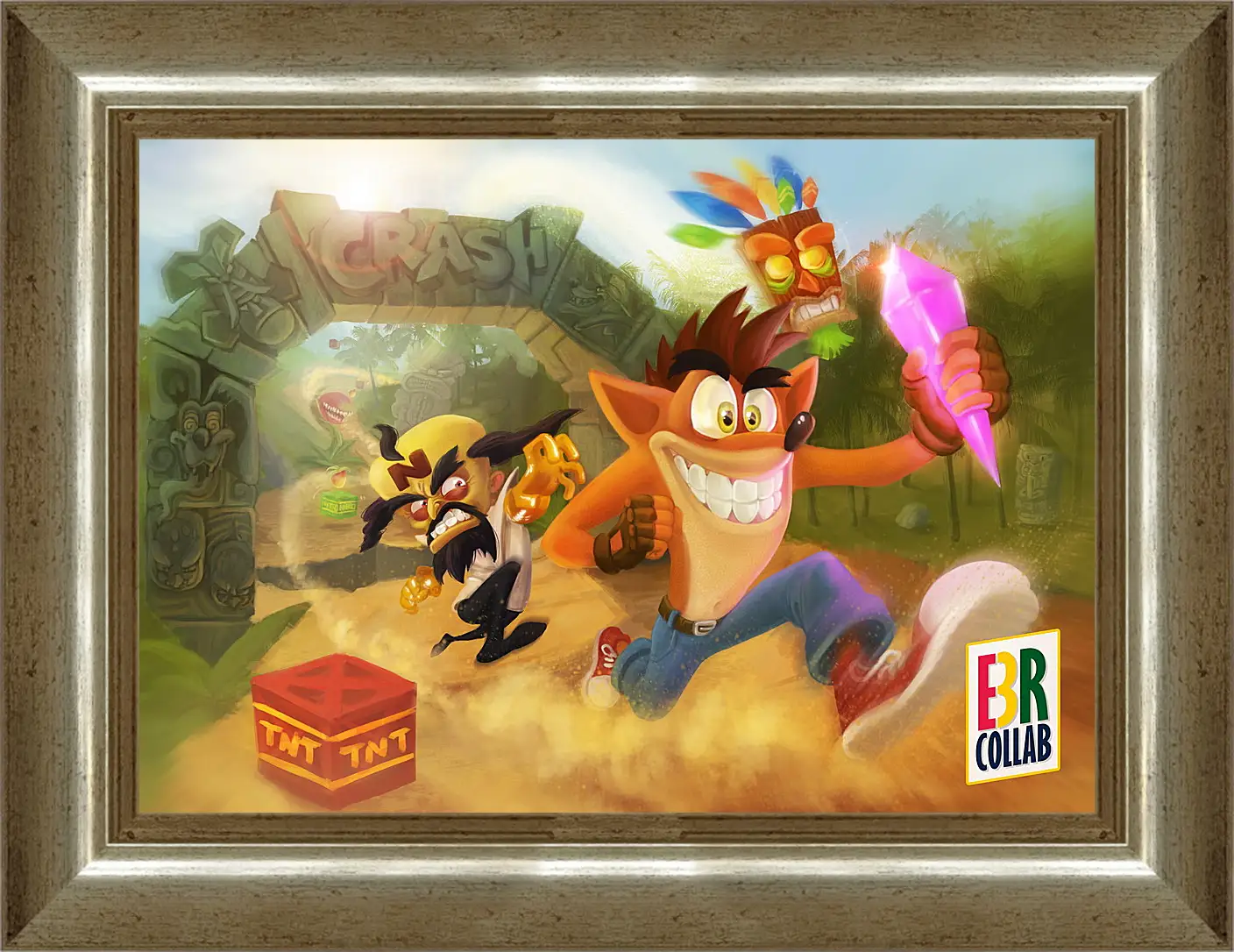 Картина в раме - Crash Bandicoot
