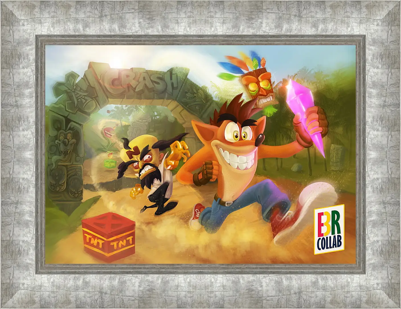 Картина в раме - Crash Bandicoot
