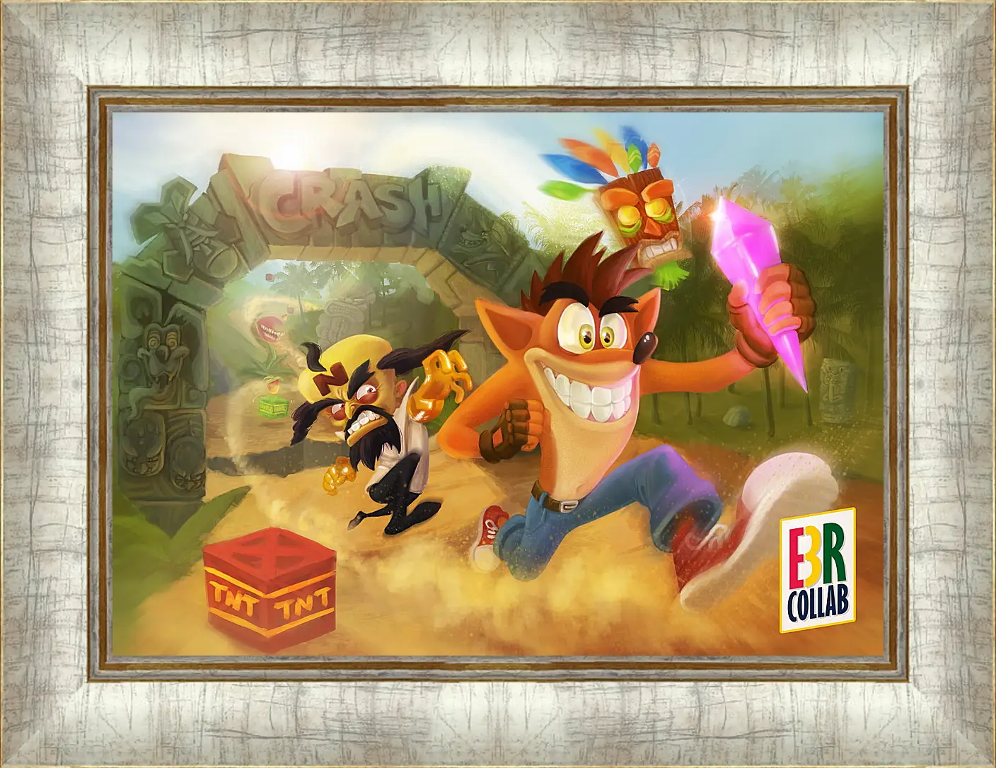 Картина в раме - Crash Bandicoot
