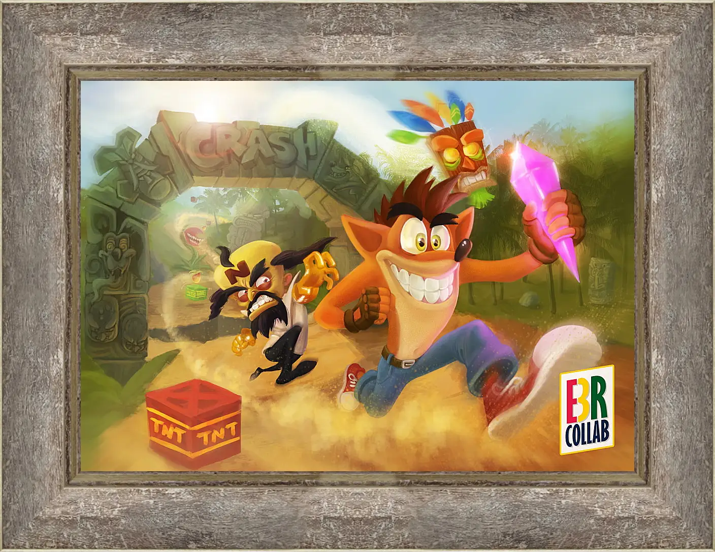 Картина в раме - Crash Bandicoot
