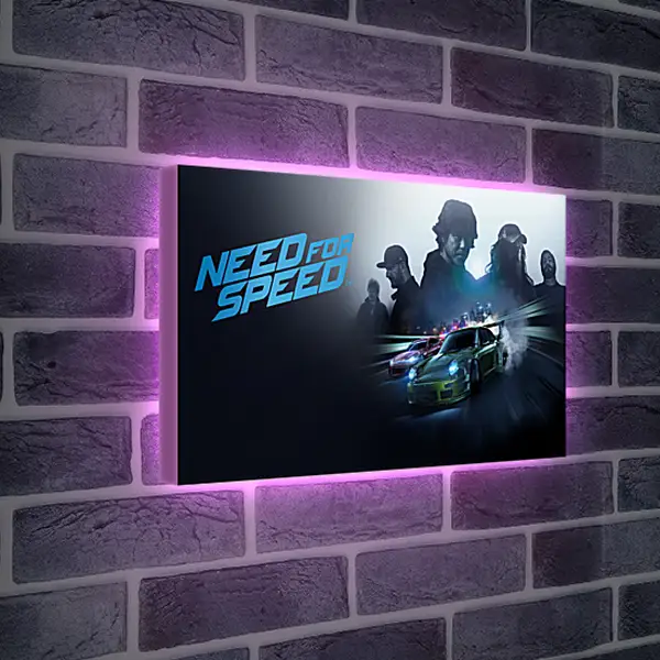 Лайтбокс световая панель - Need For Speed (2015)
