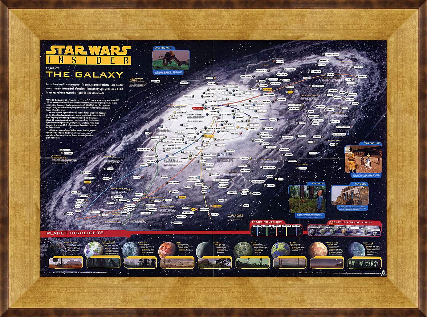 Картина в раме - Star Wars Galaxies: An Empire Divided