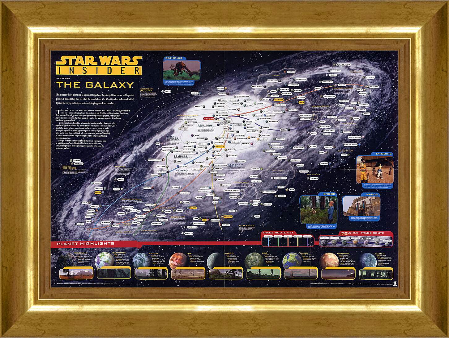 Картина в раме - Star Wars Galaxies: An Empire Divided