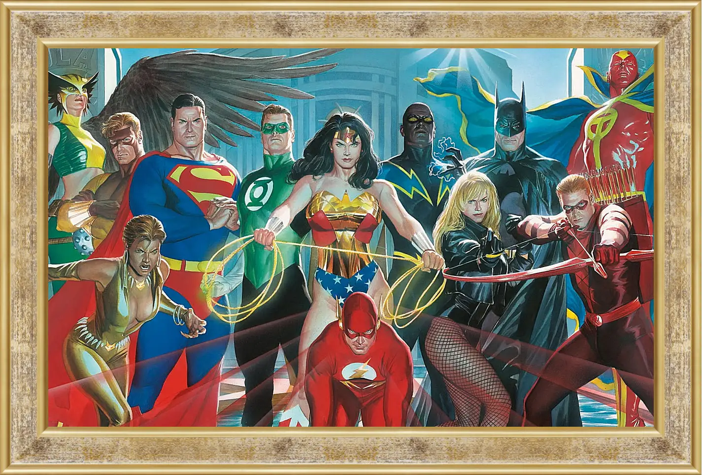 Картина в раме - Justice League Heroes
