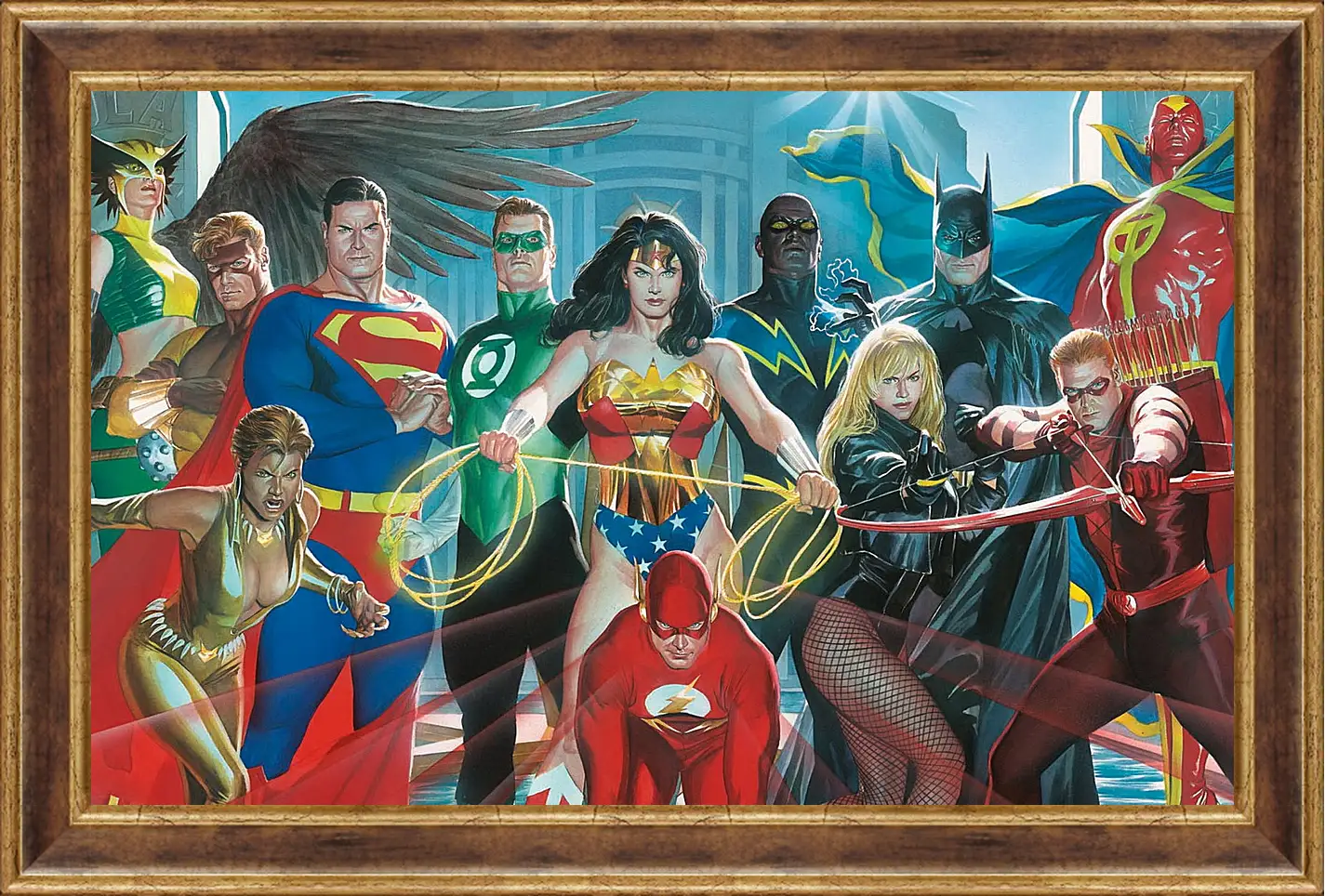 Картина в раме - Justice League Heroes
