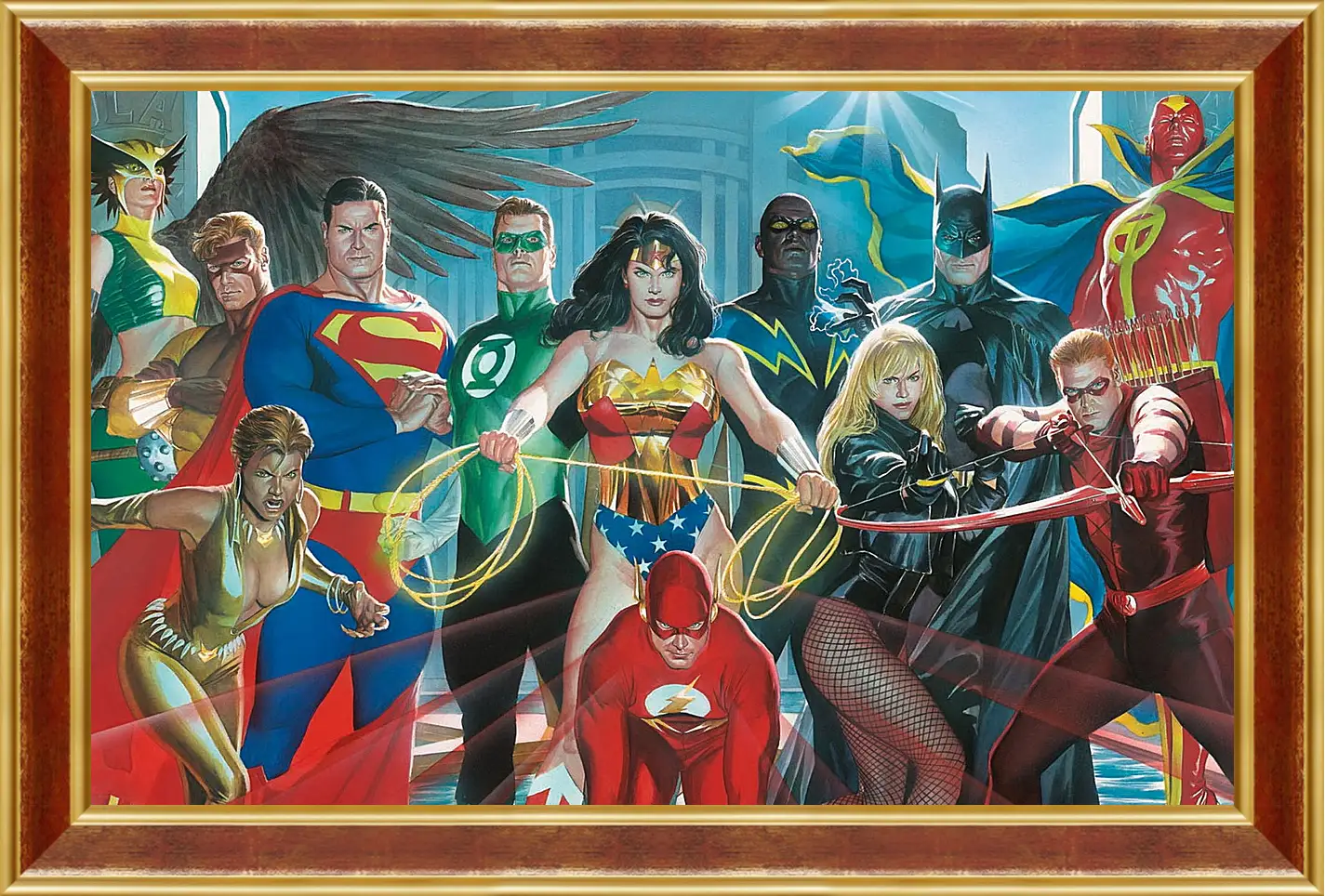 Картина в раме - Justice League Heroes
