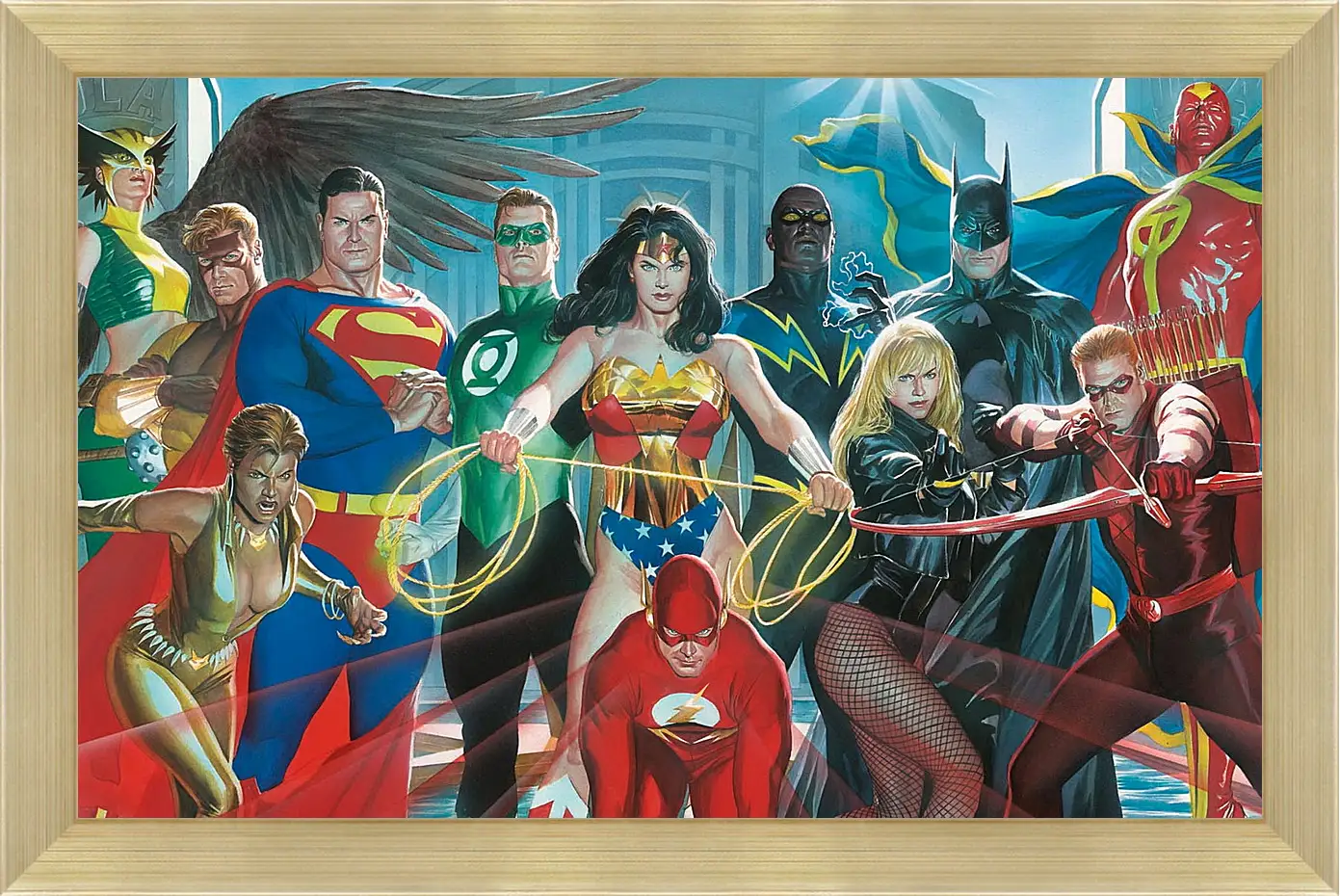 Картина в раме - Justice League Heroes
