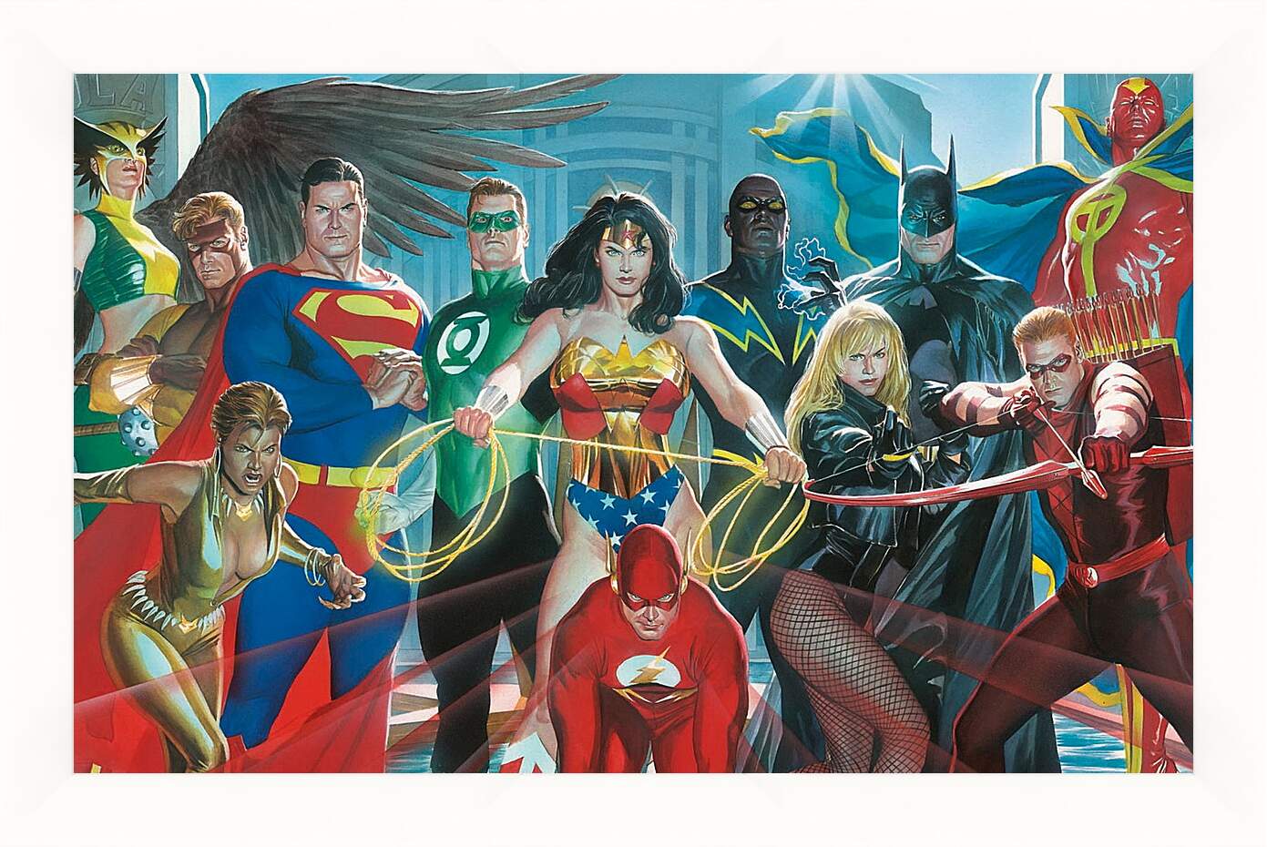 Картина в раме - Justice League Heroes
