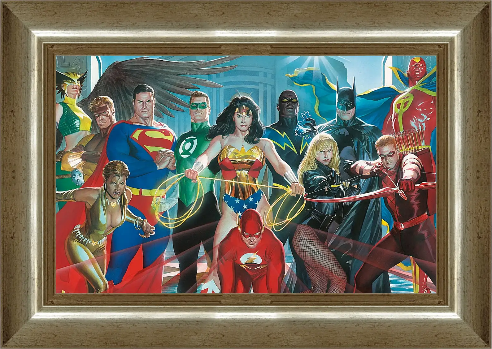 Картина в раме - Justice League Heroes
