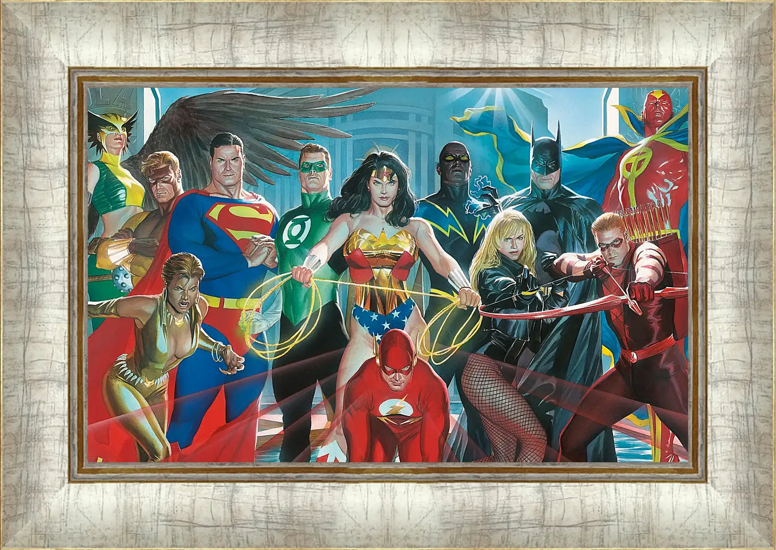 Картина в раме - Justice League Heroes
