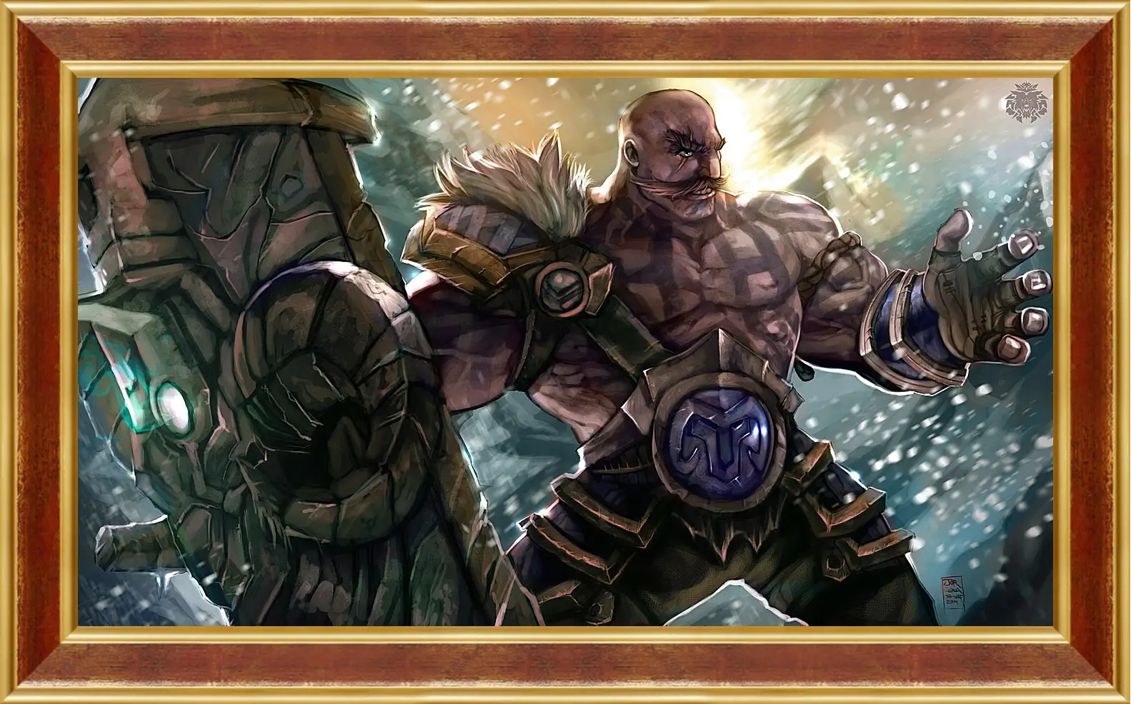 Картина в раме - League Of Legends
