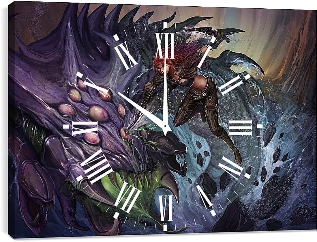 Часы картина - League Of Legends
