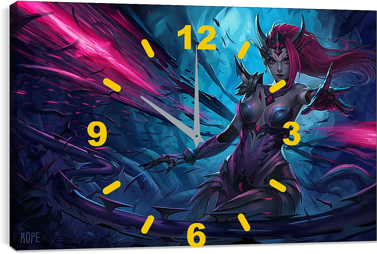Часы картина - League Of Legends
