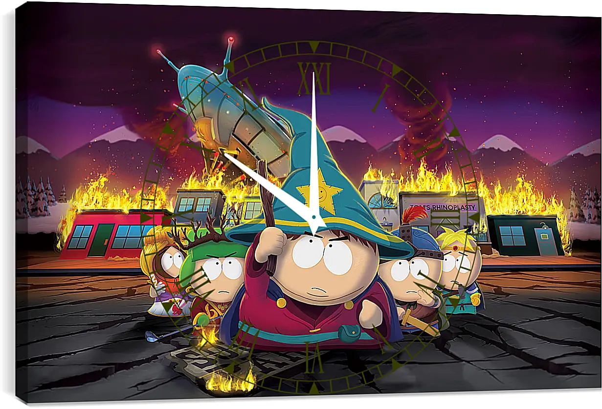 Часы картина - South Park: The Stick Of Truth
