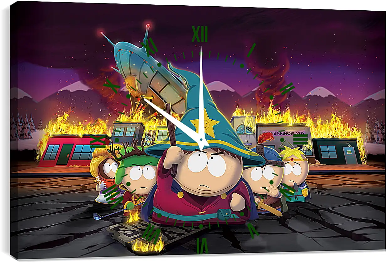 Часы картина - South Park: The Stick Of Truth
