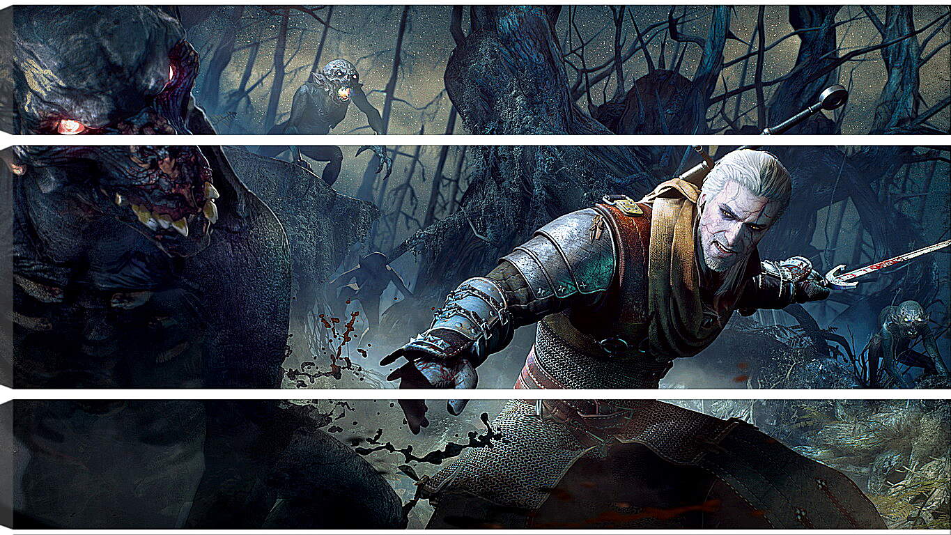 Модульная картина - The Witcher 3: Wild Hunt