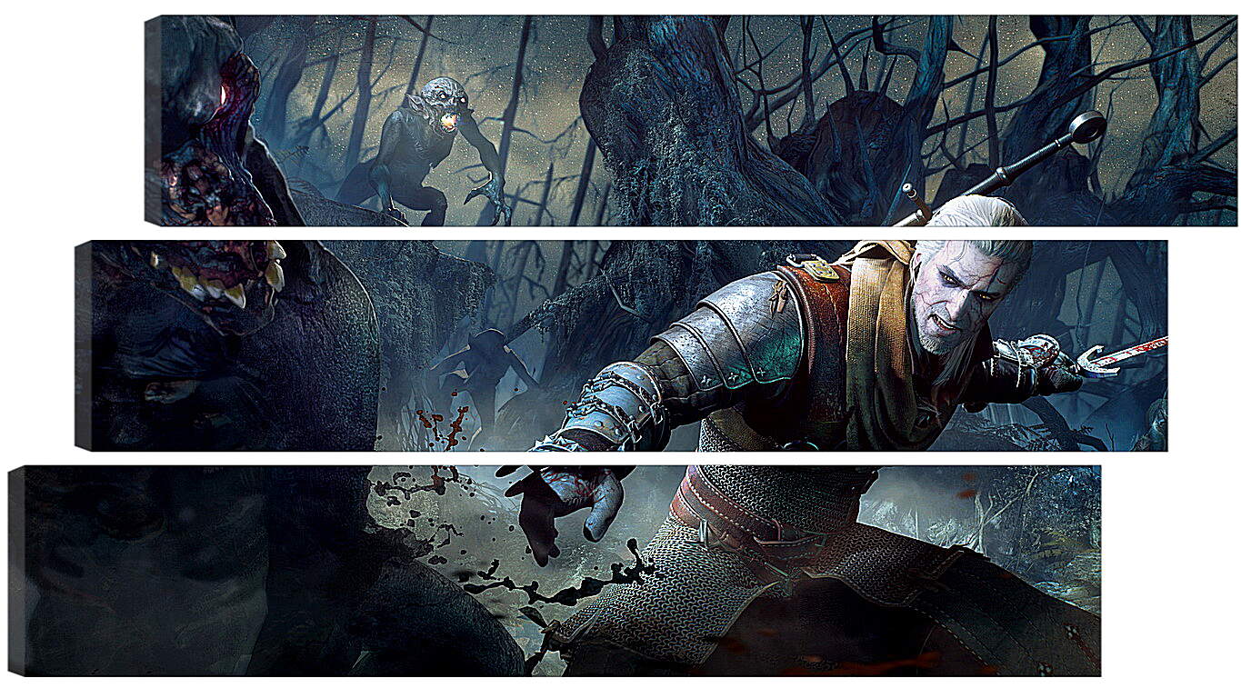 Модульная картина - The Witcher 3: Wild Hunt