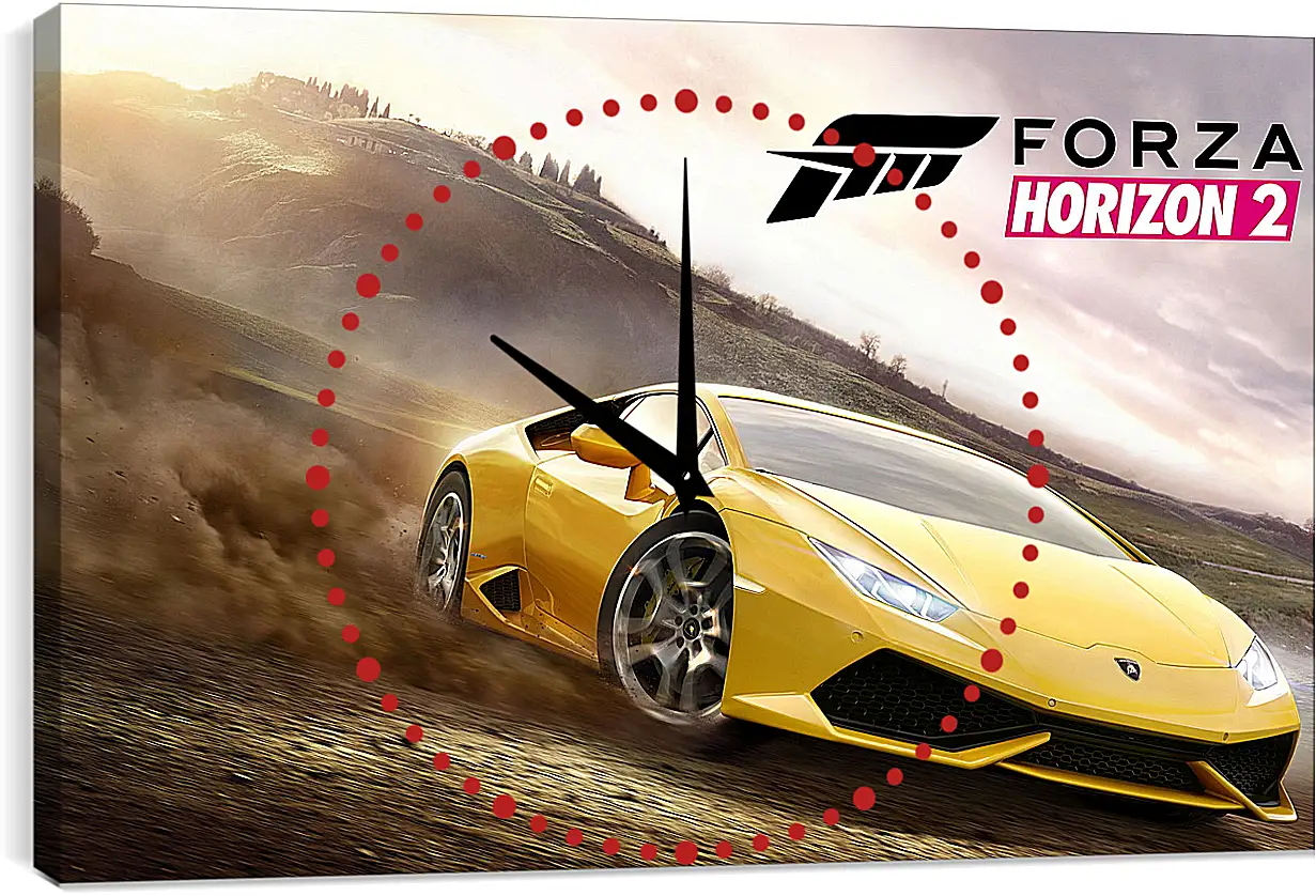 Часы картина - Forza Horizon 2
