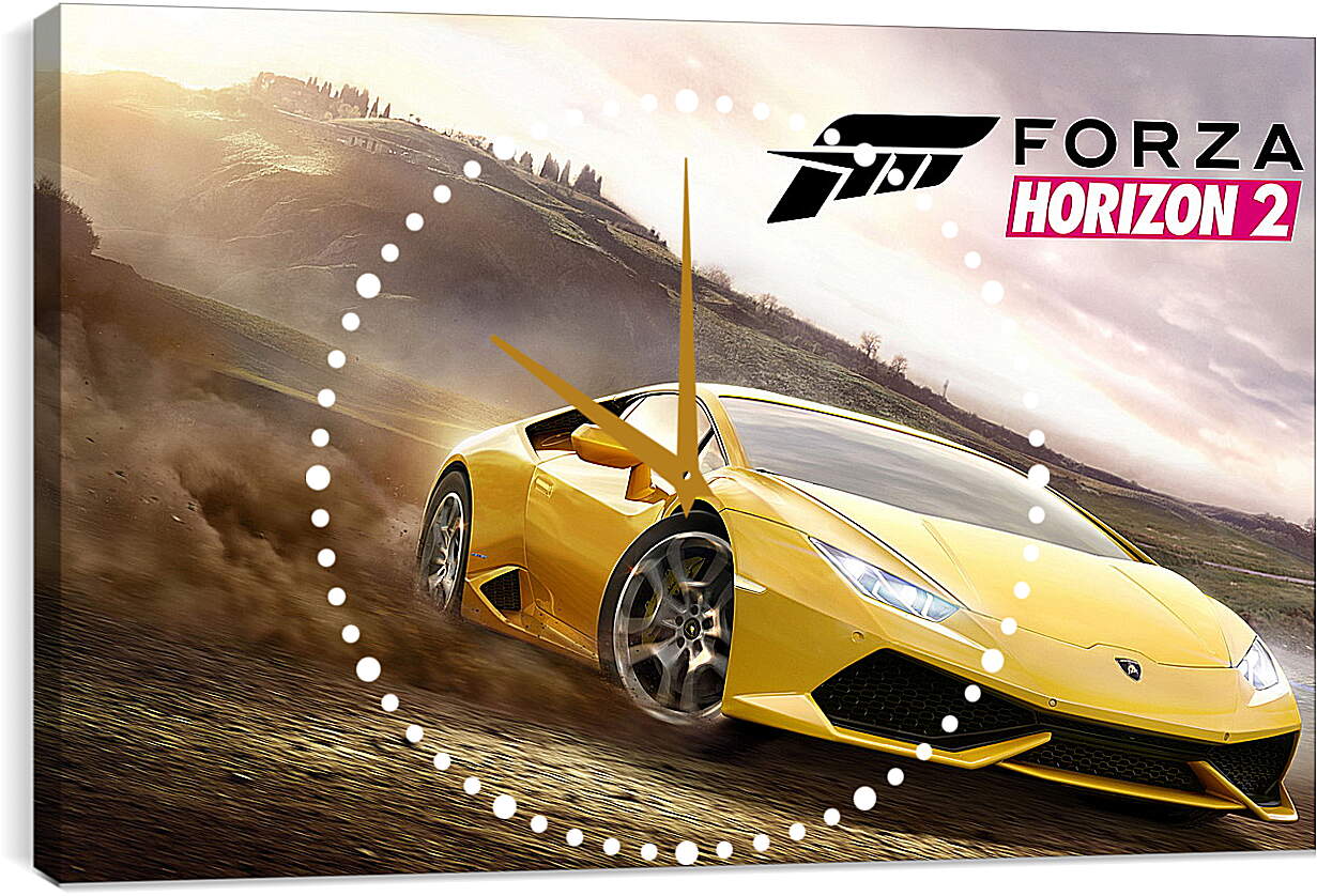 Часы картина - Forza Horizon 2
