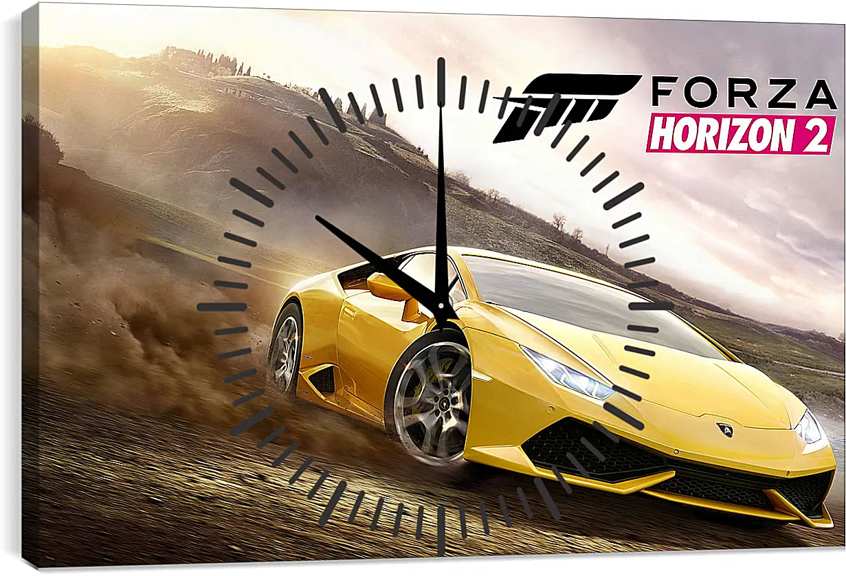 Часы картина - Forza Horizon 2
